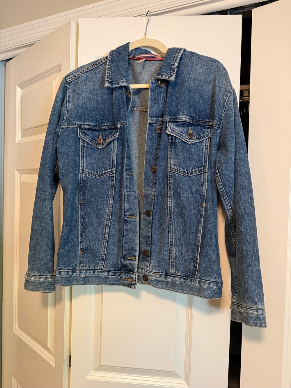 Free People Blue Denim Jacket
